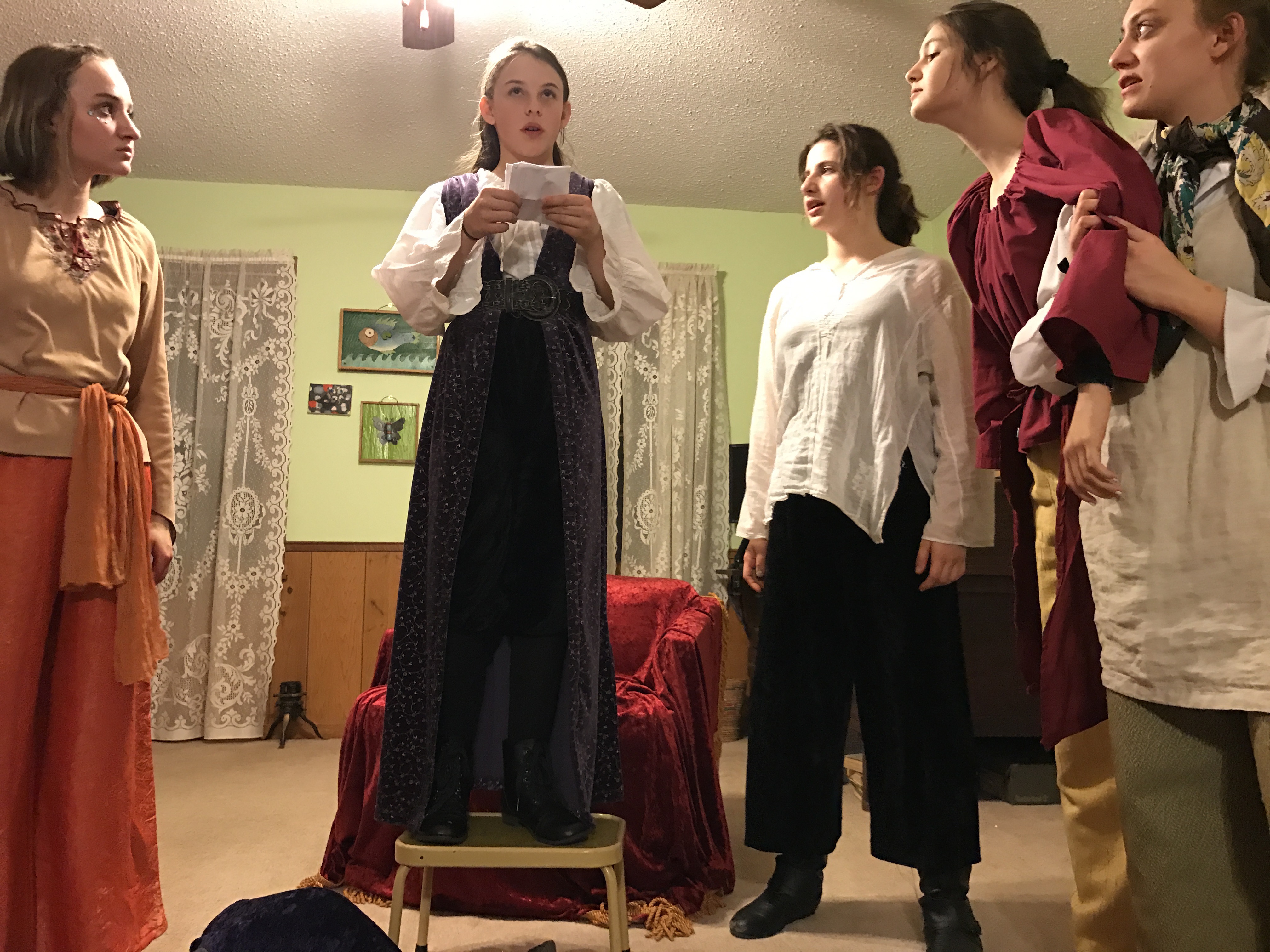 ImprovEd Shakespeare’s All Girl Julius Caesar (Fall/Winter, 2016-2017)